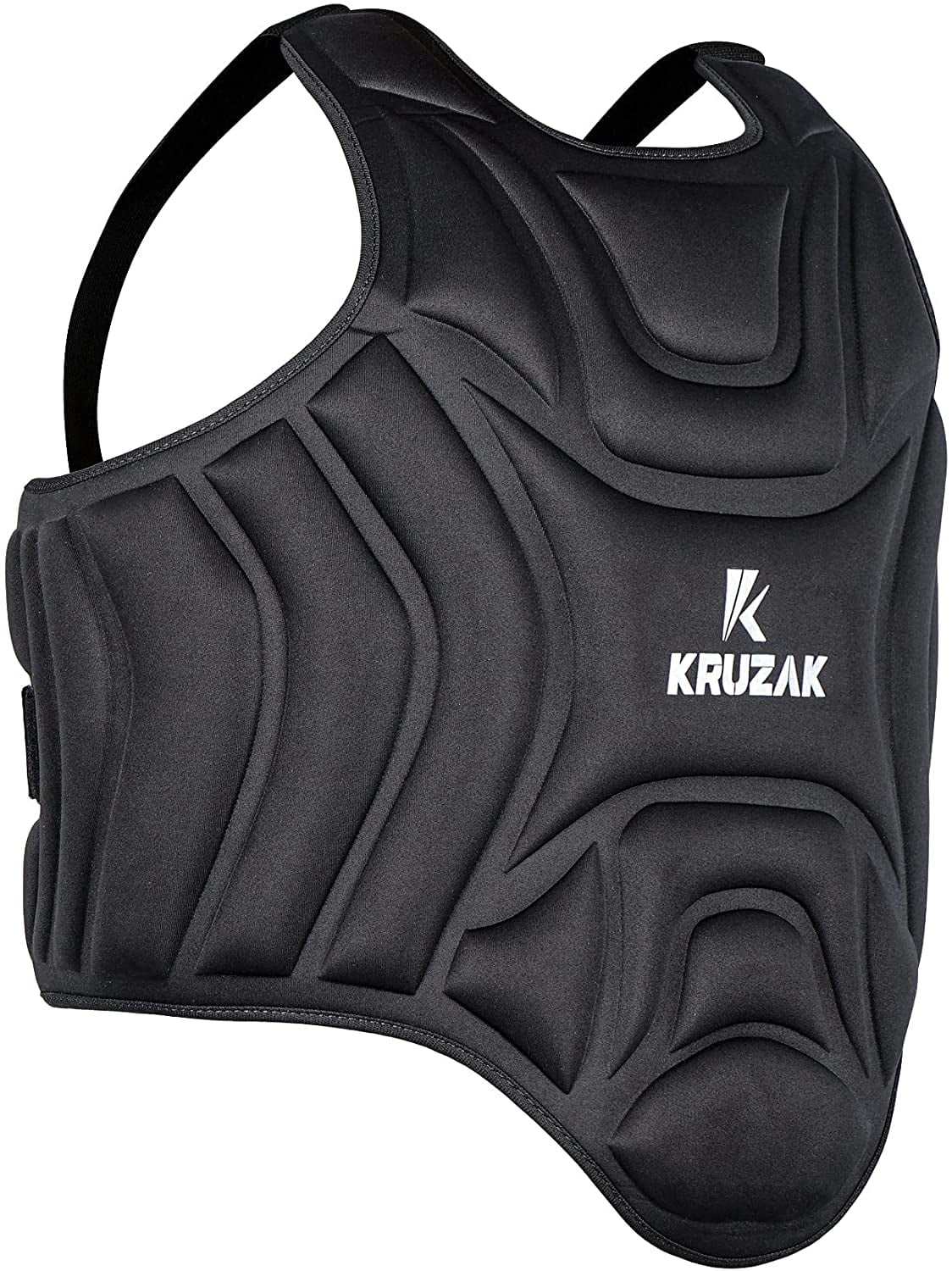 Kruzak MMA Boxing Body Protector, Black (L/XL)