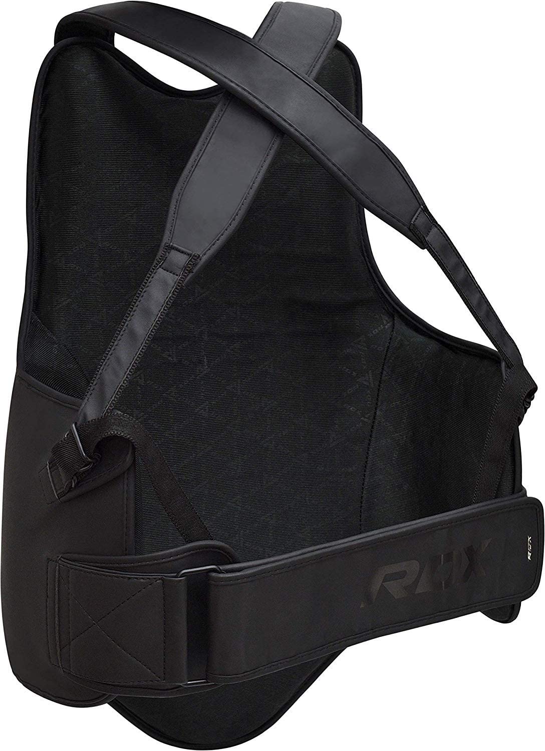 Boxing MMA RDX ConvEX Skin Leather Chest Guard