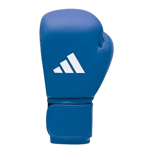 adidas AIBA Approved Boxing Gloves, Blue, 12oz