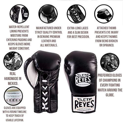 Cleto Reyes Competition Boxing Gloves - Unisex, 10oz
