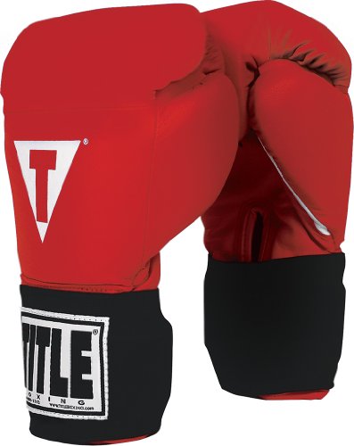 Masters USA Boxing Competition Gloves - Red, 16 oz