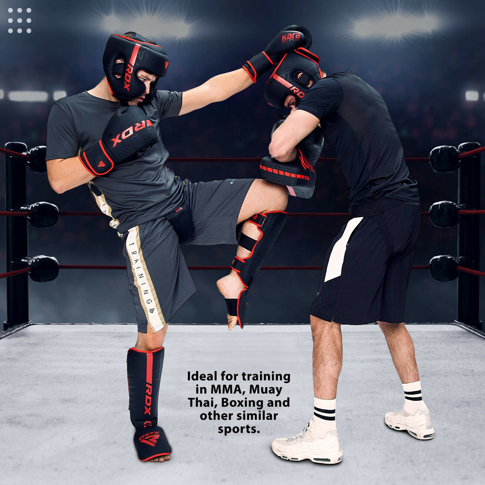 RDX Boxing Head Gear: Martial Arts MMA Protection