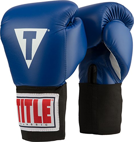 Classic USA Blue Boxing Gloves, 12 oz