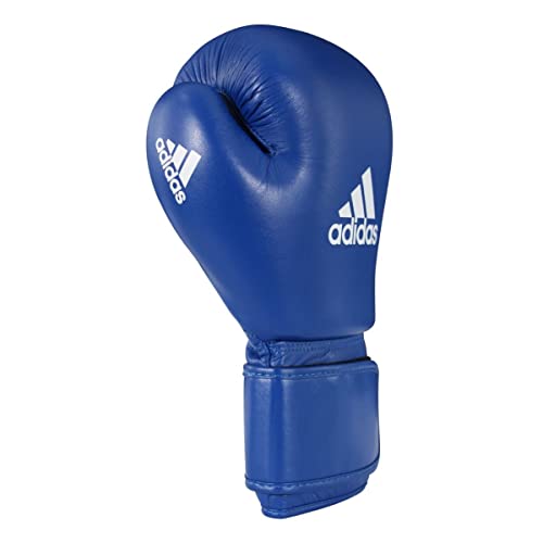 adidas AIBA Approved Boxing Gloves, Blue, 12oz
