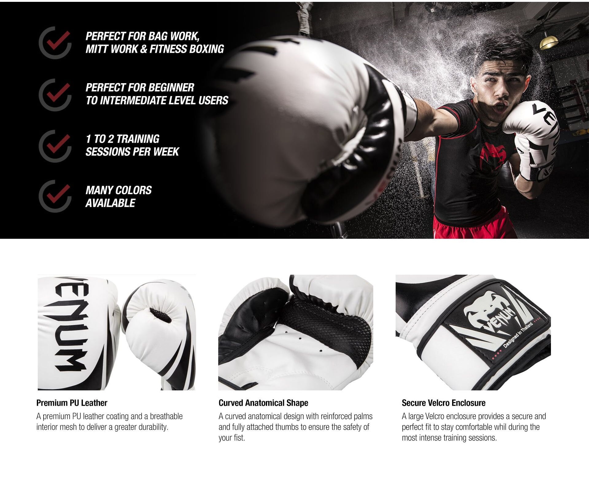 Venum Challenger 2.0 Gloves for Boxing