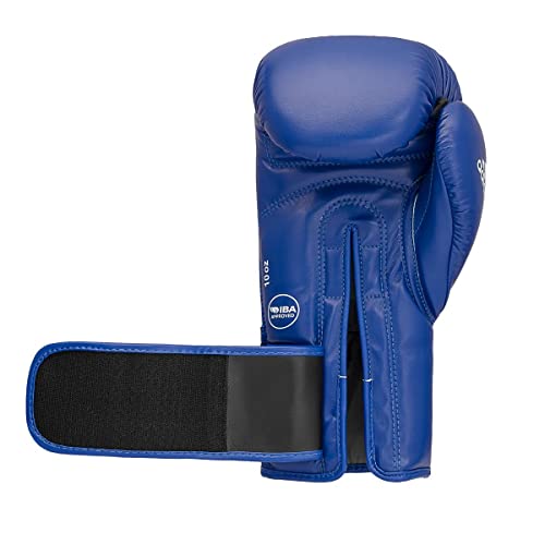 adidas AIBA Approved Boxing Gloves, Blue, 12oz
