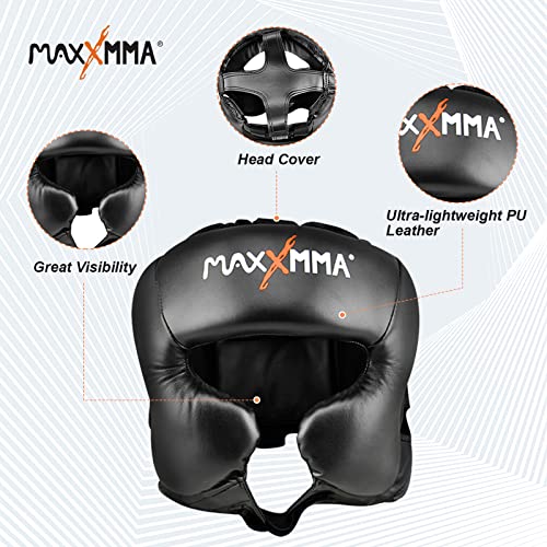 MaxxMMA L/XL Headgear for Boxing Training MMA Karate