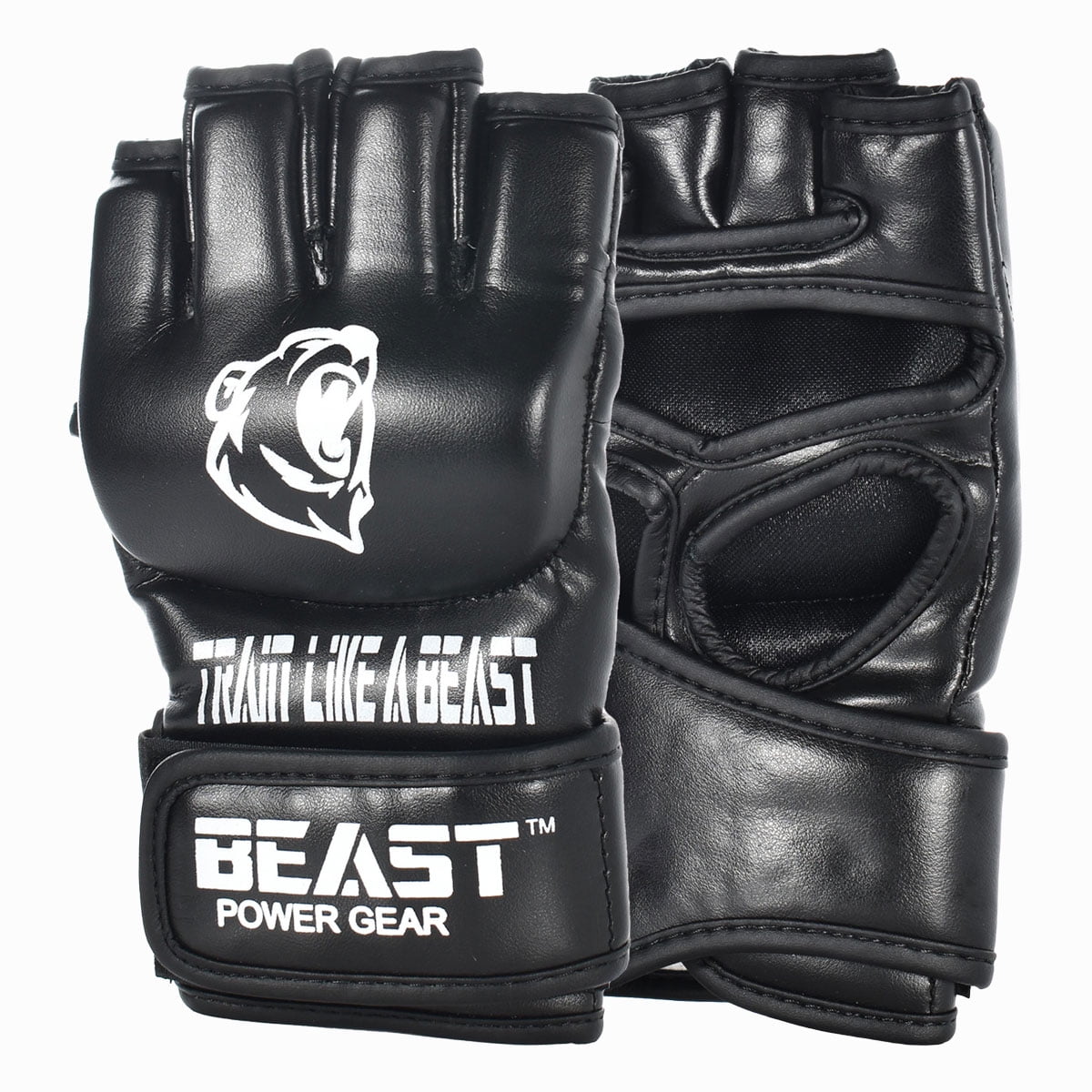 Beastpowergear Open Palms MMA Gloves+ Kickboxing Gloves