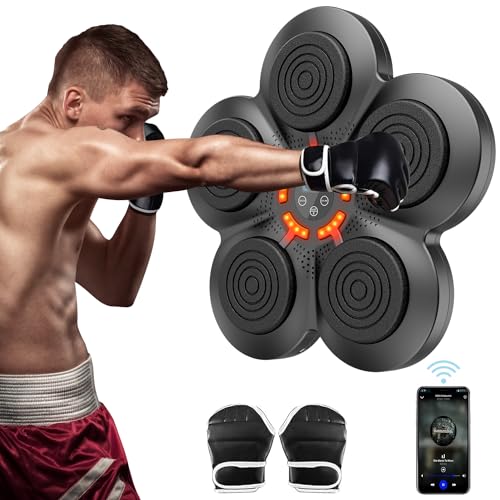 Himove Music Boxing Machine with Bluetooth Trainer
