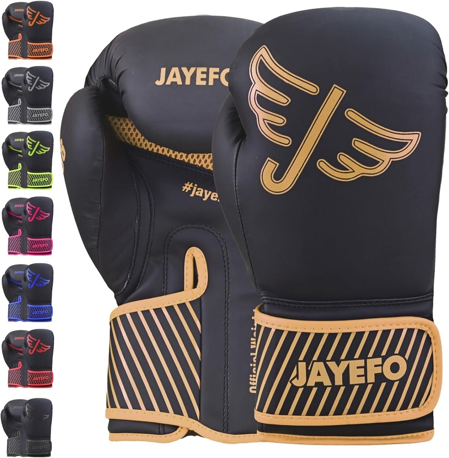 Jayefo R-58 Unisex Pro Kickboxing Training Gloves