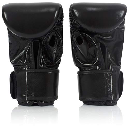 Fairtex TGO3 Open Thumb Boxing Gloves (Black/Large)