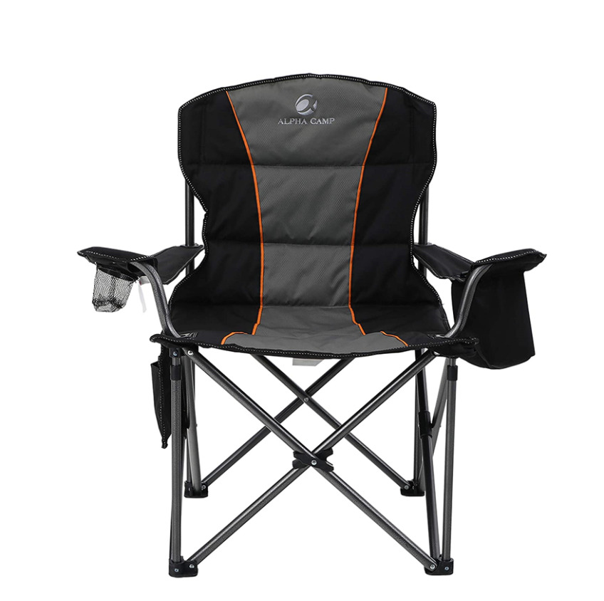 ALPHA CAMP Heavy Duty Oversize Folding Chair