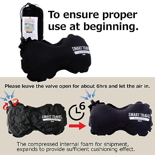 SmartTravel Inflatable Memory Foam Lumbar Pillow