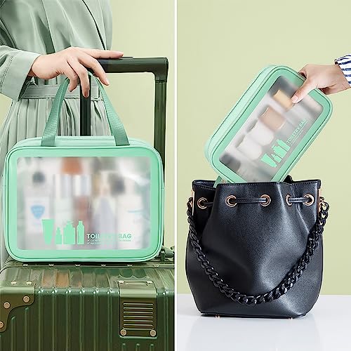 Translucent Waterproof Toiletry Bag for Travel