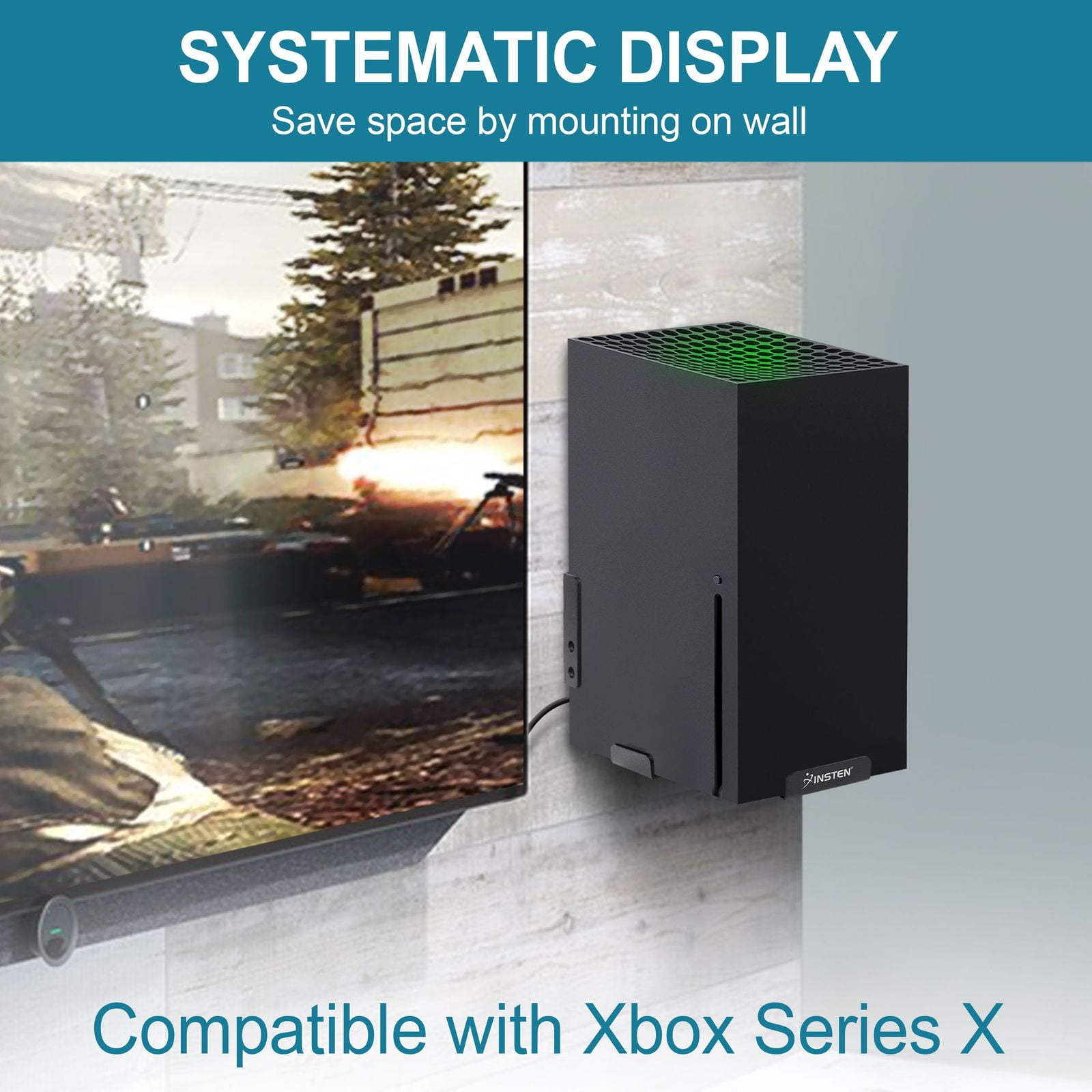 Insten Xbox Series X Wall Mount Stand