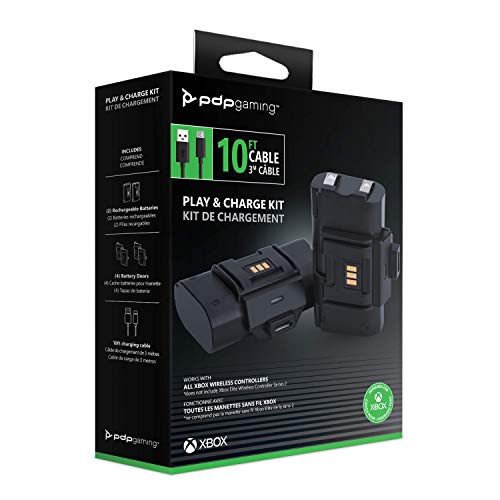 PDP Gaming Play and Charge Kit for Xbox Series X/S