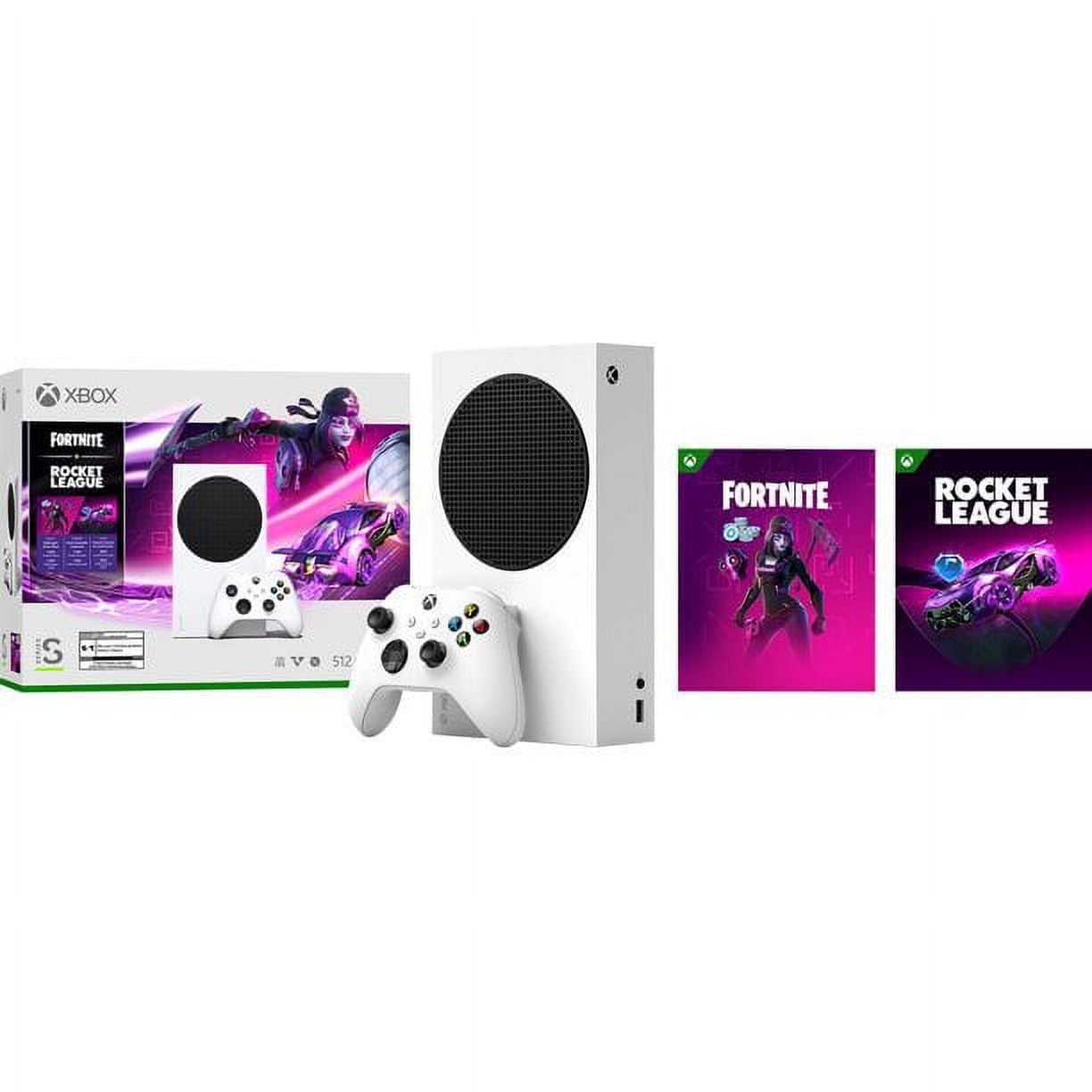 Xbox Series S Console - Fortnite & Rocket League Bundle