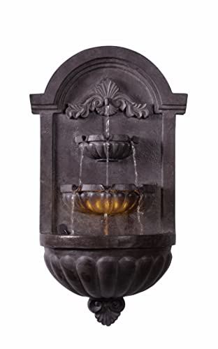 San Pablo Wall Fountain in Bronze Finish