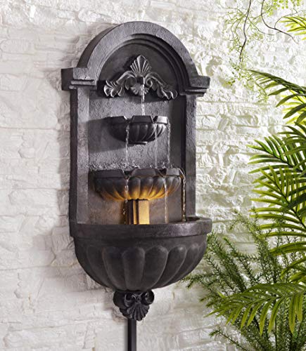 San Pablo Wall Fountain in Bronze Finish