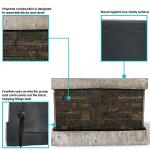 Sunnydaze 24-Inch Wall-Mounted Outdoor Fountain