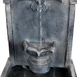 28-Inch French Outdoor Flat Back Water Fountain