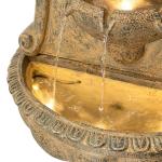 Glitzhome 49" LED Wall Fountain with Pump