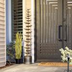 Alpine Corporation Silver Tiered Leaves Water Fountain