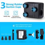 Submersible Fountain Pump with 3 Nozzles