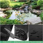 25x30FT Sun Resistant Pond Liner with Buttonholes