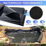 ToLanbbt 4x7 Ft UV Resistant Pond Liner