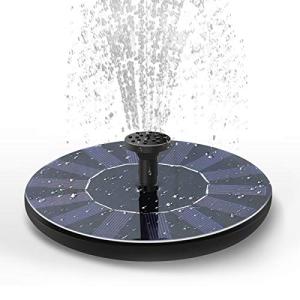 Solar Powered Fountain Pump for Bird Baths