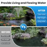 Solar Pond Filter and Pump Fountain Kit 660 GPH