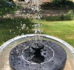 Solar Bird Bath Fountain Pump with 1.3W Panel