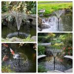 Solar Pond Filter and Pump Fountain Kit 660 GPH