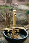 Adjustable 18" Bamboo Garden Fountain Kit