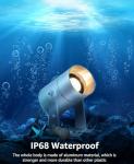 LED Underwater Pond Lights - Submersible Warm White