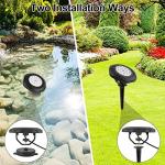 RGBW Underwater Pond Lights with Timer - Set of 3
