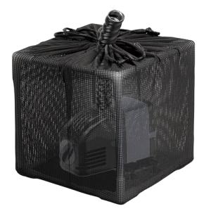 Fineday Pond Filter, Anti-Clogging Cube Outdoor Mesh Water Pump Barrier Bag Box Basket (10 inch)