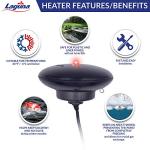 Laguna 315-Watt Floating Pond Heater with Thermostat