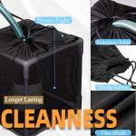 Fineday Pond Filter, Anti-Clogging Cube Outdoor Mesh Water Pump Barrier Bag Box Basket (10 inch)