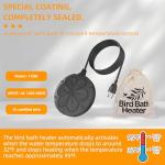 110W Outdoor Bird Bath Heater and Deicer