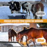 Engtesy 500W Submersible Pond Heater for Winter