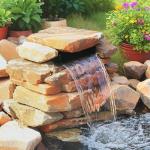 Large Solar Waterfall Filter System for Ponds