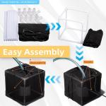 Fineday Pond Filter, Anti-Clogging Cube Outdoor Mesh Water Pump Barrier Bag Box Basket (10 inch)