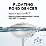 Floating Pond De-Icer with 32.8 ft Cord