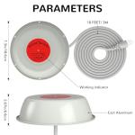 SoulBay 1000W Thermostatic Pond Heater for Winter