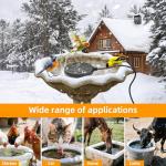 110W Outdoor Bird Bath Heater and Deicer