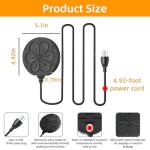 110W Outdoor Bird Bath Heater and Deicer