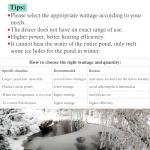 HITOP Pond Heater - 150W, 300W, 600W Options