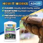 Fountain Cleaner and Clarifier Safe for All Surfaces